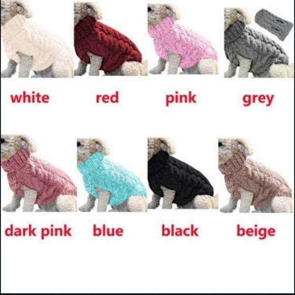 Pet sweater multi colors, sizes - Picture 2 of 13